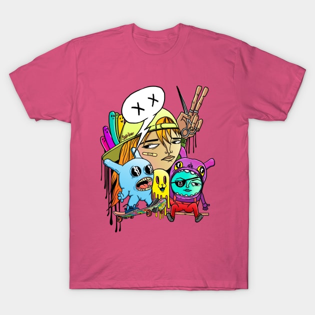 Doodle T-Shirt by Mko_Shekhyan